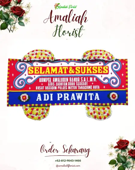 Papan Bunga Ucapan Selamat Kedokansayang