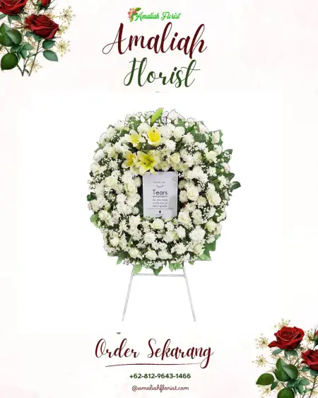 Krans Bunga Duka Kedokansayang